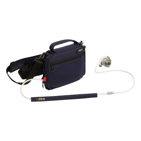 Granatowa torba LVAD na zestaw HeartMate