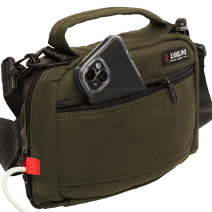 LVAD‑Tasche in Earthy Khaki für HeartMate II/III – Robust, funktional und naturinspiriert