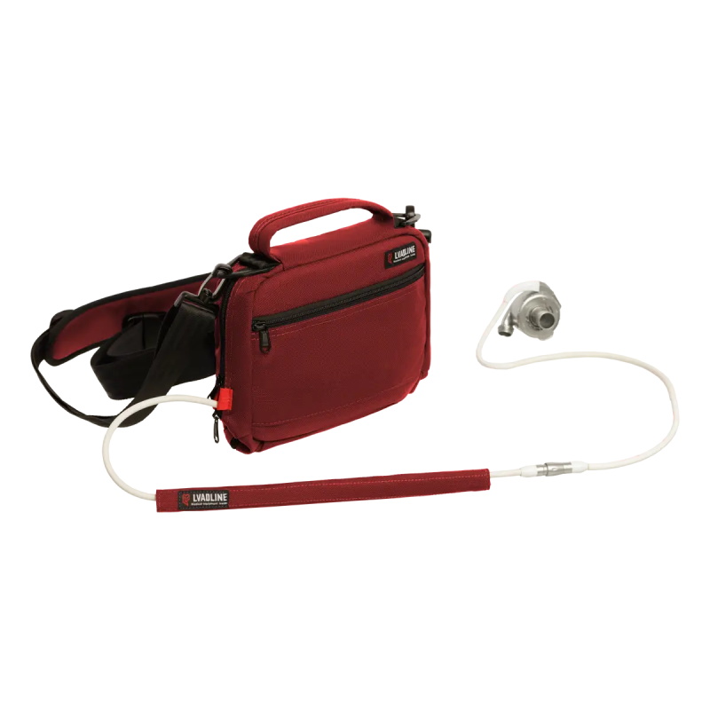 LVAD‑Tasche in Vibrant Red für HeartMate II/III – Mutig, funktional und absolut zuverlässig